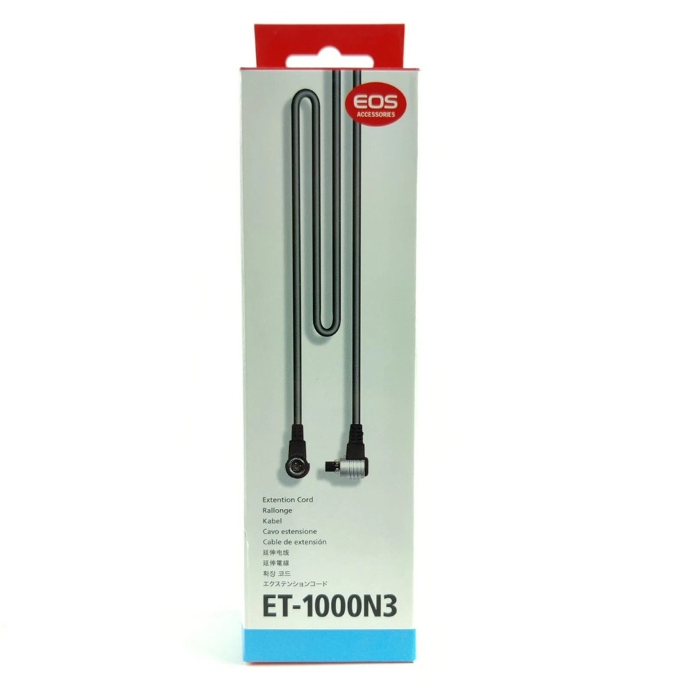 Canon EOS ET-1000N3 Extension Cord - Black and Red